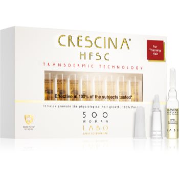 Crescina Transdermic 500 Re-Growth tratament pentru stimularea creșterii părului pentru femei - imagine 2